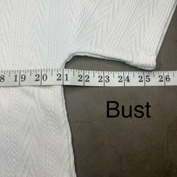 Lida Kate Knit Oversized Short Sleeve T-Shirt Sz L - Picture 6 of 9